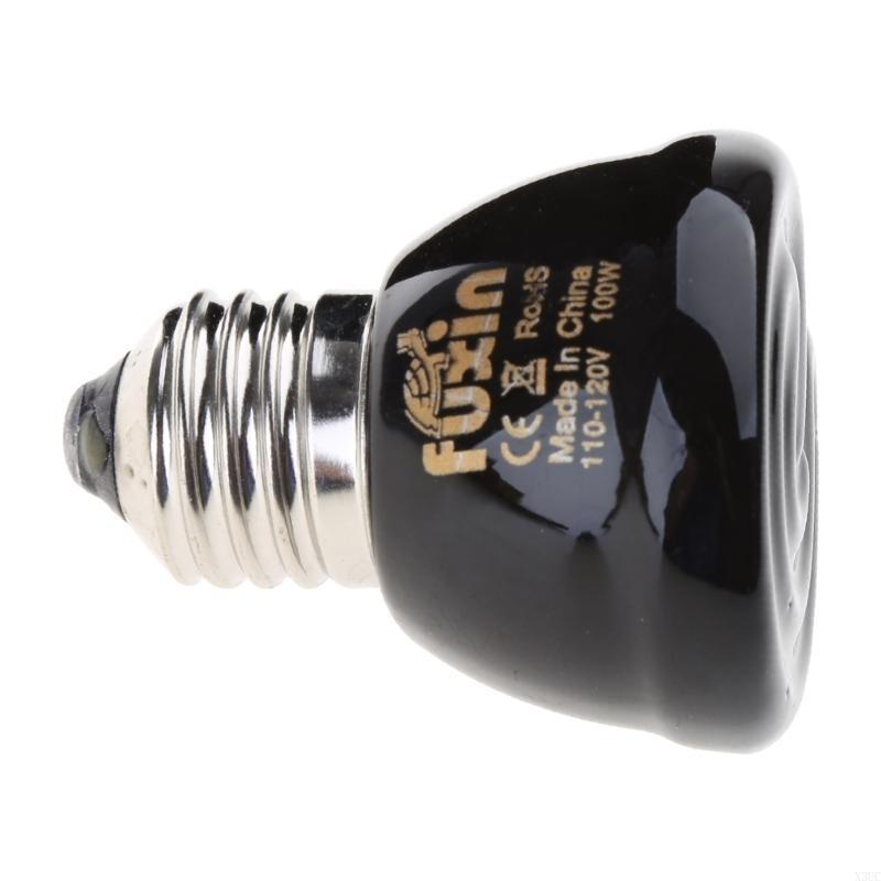 Ceramic Heat Emitter - Heating Bulb E27 100W Ceramic Night