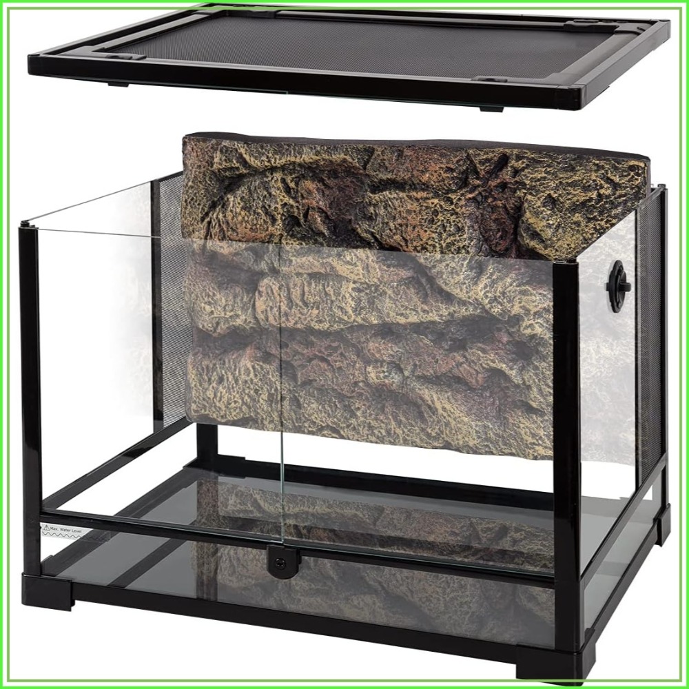 Glass Door Hinge - 34 Gallon Reptile Glass Terrarium with