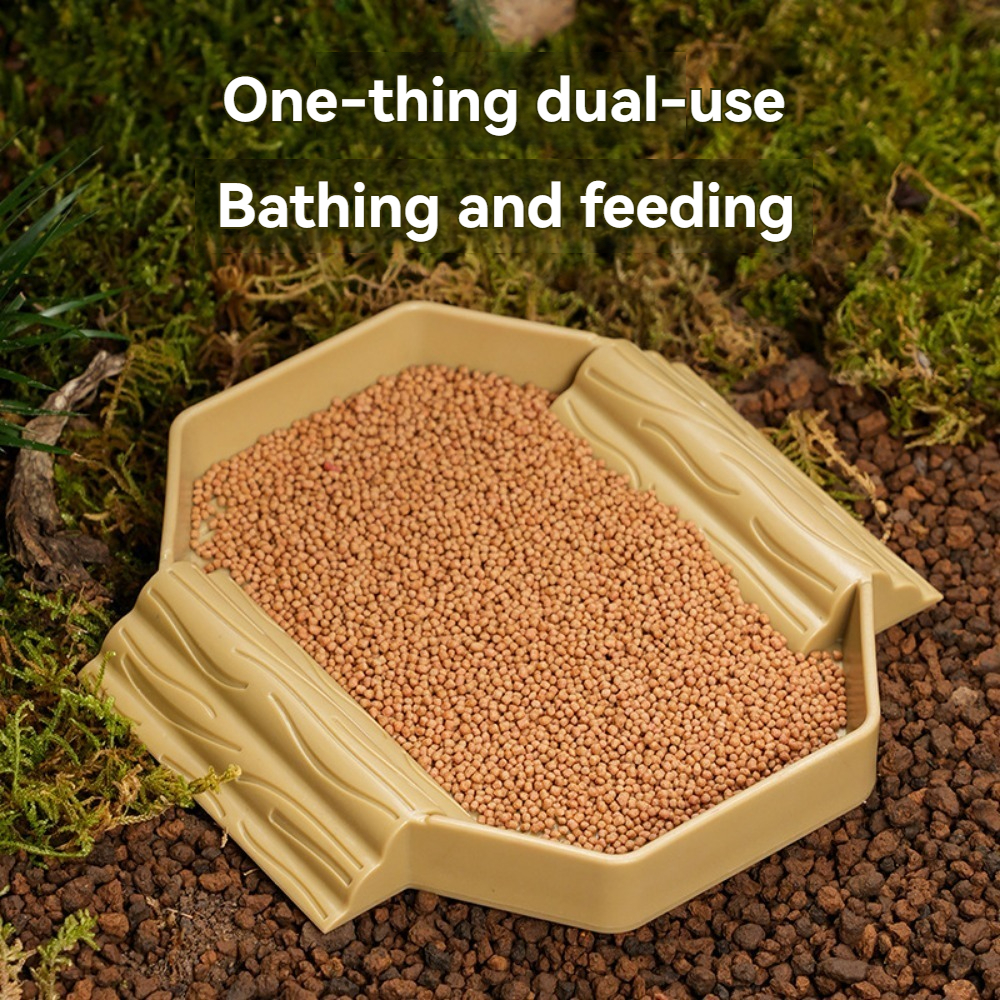 Yellow edge turtle bath basin  - Water Dish Reptile のレビューと価格