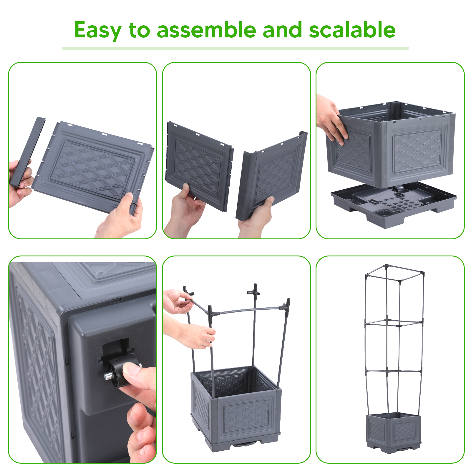 Three-Layer Wheeled Climbing V - Vine Climbing Plastic のレビューと価格
