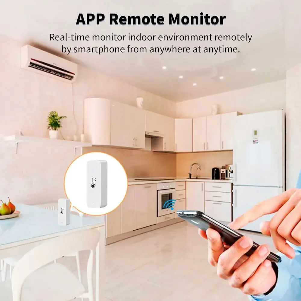 Smart Zigbee 3.0 Temperature H - Digital Hygrometer Probe のレビューと価格