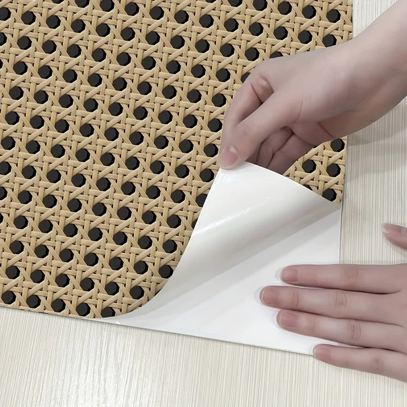 45cm Retro Rattan Pattern Self - Pvc Panel Background のレビューと価格
