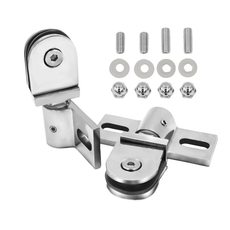 Bathroom glass door clip/clamp - Glass Door Hinge のレビューと価格