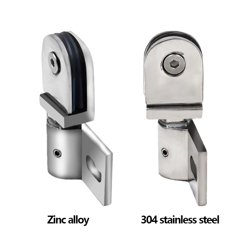 Bathroom glass door clip/clamp - Glass Door Hinge のレビューと価格