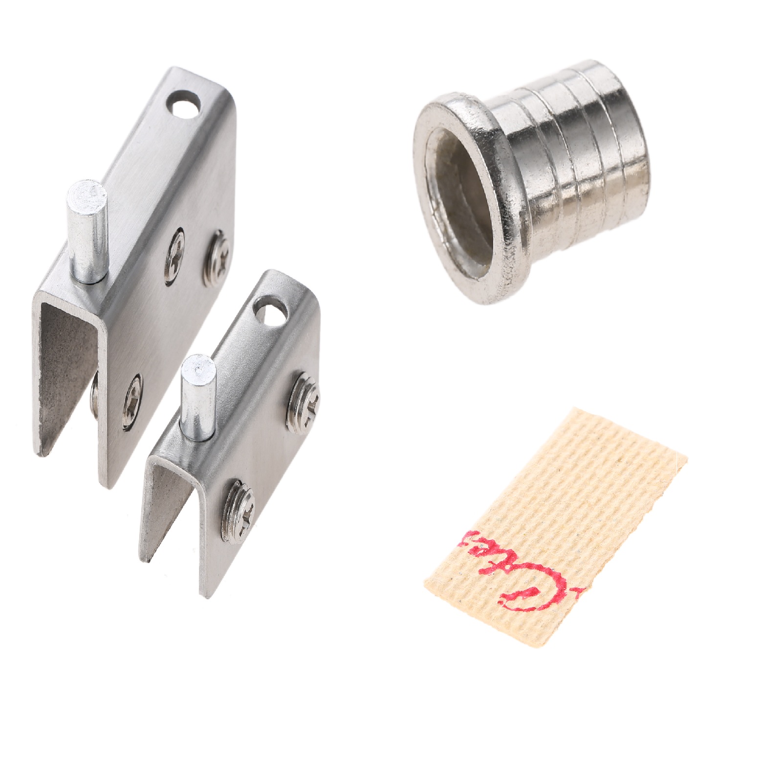 2 Pcs Glass Shelf Clamp Pivot  - Glass Door Hinge のレビューと価格