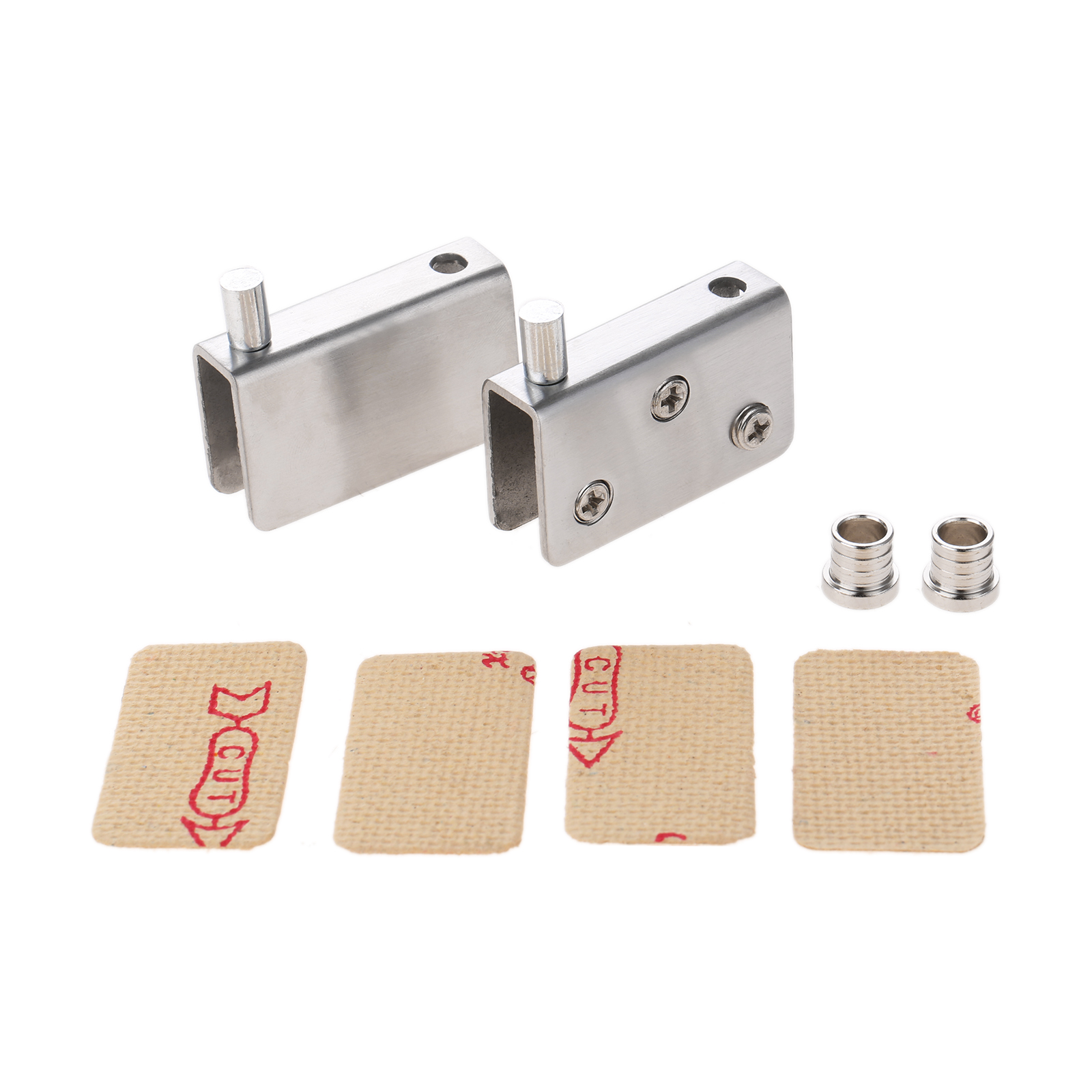 2 Pcs Glass Shelf Clamp Pivot  - Glass Door Hinge のレビューと価格