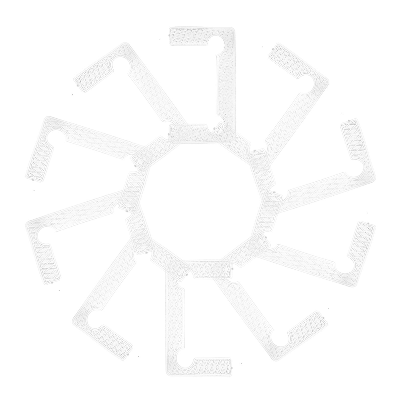 40Pcs Bathroom Glass Door Hing - Glass Door Hinge のレビューと価格