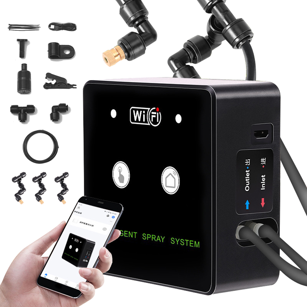 360° Rotatable Wifi Rainforest - Terrarium Fogger Ultrasonic のレビューと価格