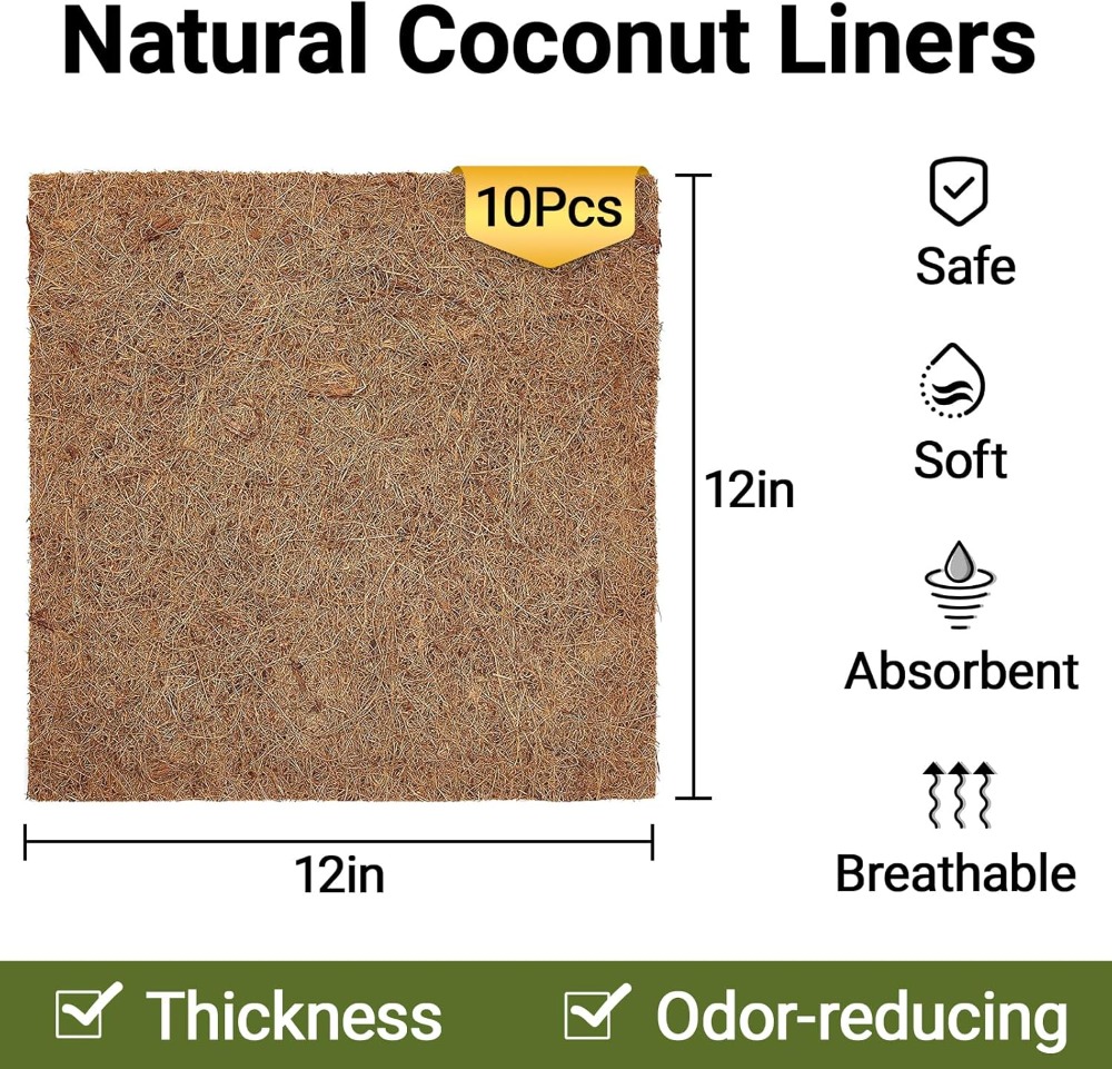 10 Pcs Natural Coconut Fiber R - Substrate Coconut Fiber のレビューと価格