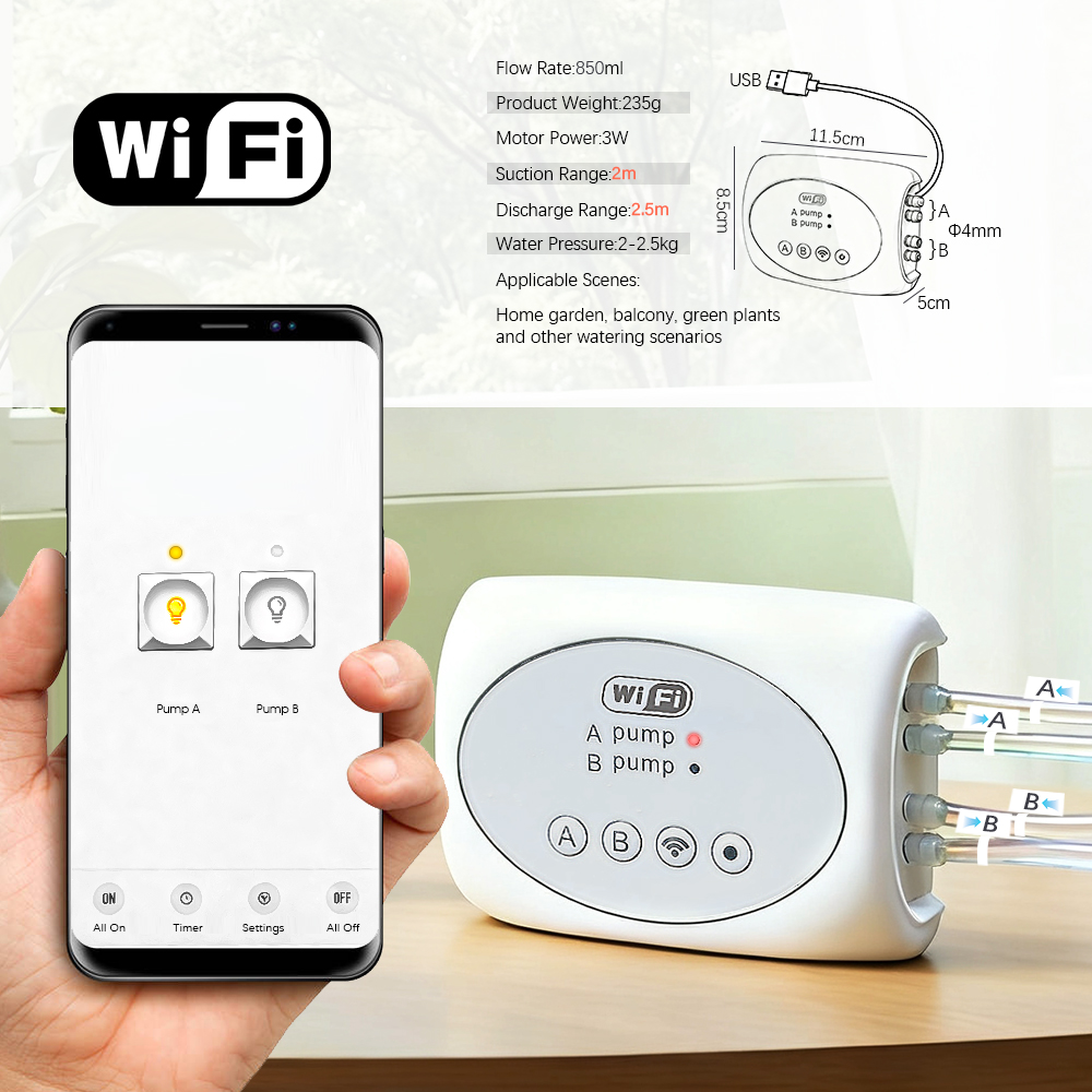 Garden Smart Dual Outlets Pump - Timer Dual Outlet のレビューと価格