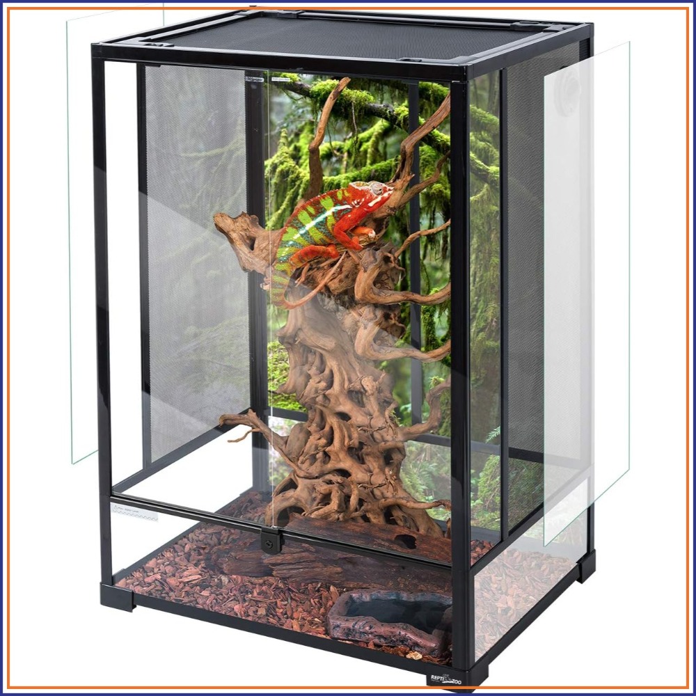 67 Gallon Tall Glass Terrarium - Glass Door Hinge のレビューと価格