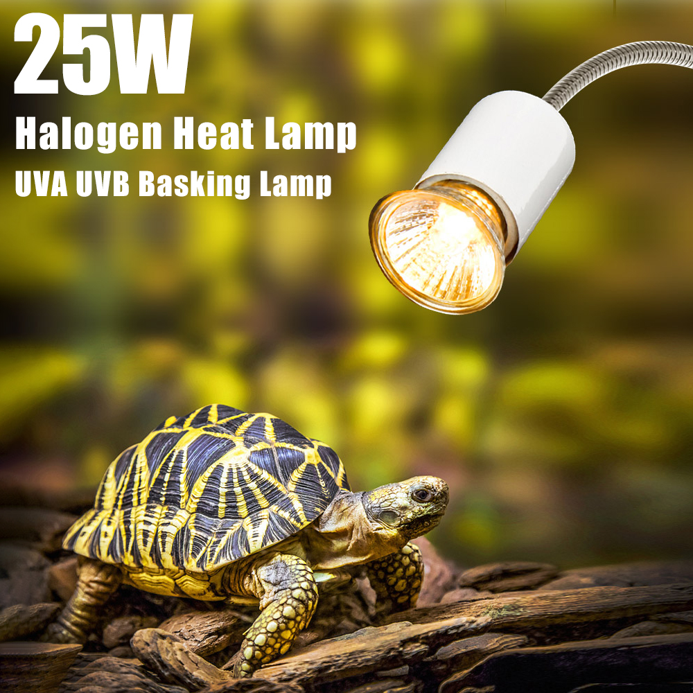 25W Halogen Heat Lamp UVA UVB  - Basking Bulb Halogen のレビューと価格
