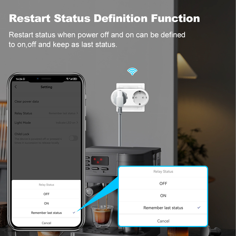WiFi Smart Plug Dual Outlet 16 - Timer Dual Outlet のレビューと価格