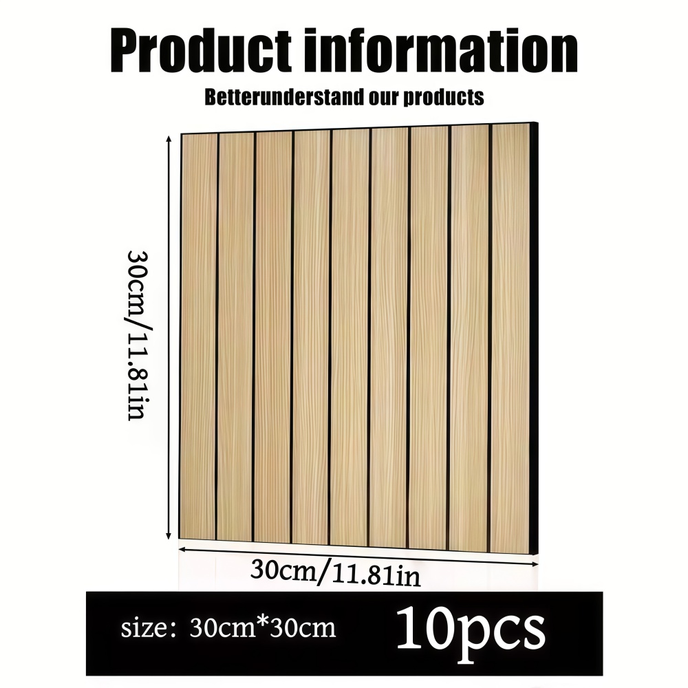 10PCS Grille 3D Wall Sticker R - Pvc Panel Background のレビューと価格