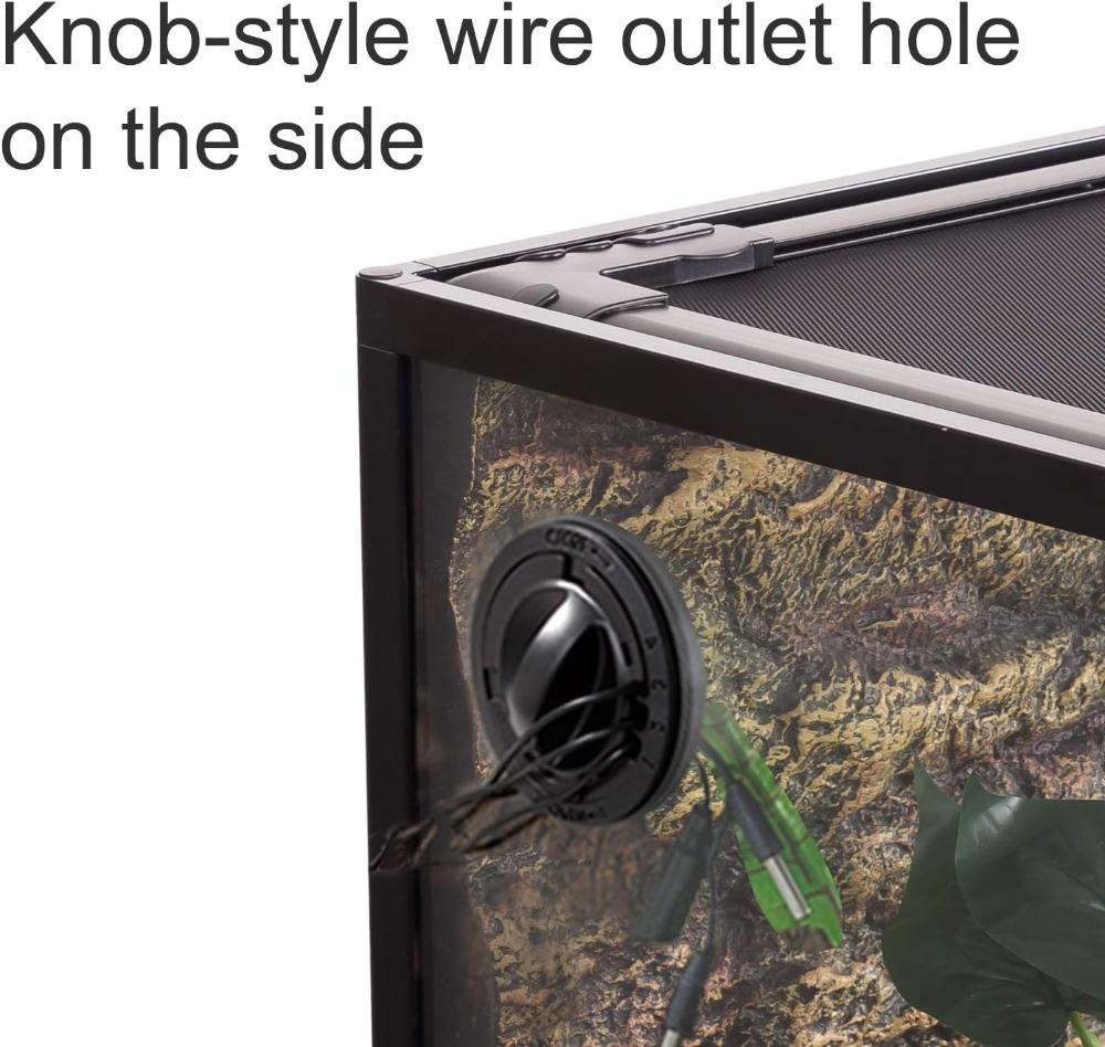 34 Gallon Reptile Glass Terrar - Glass Door Hinge のレビューと価格