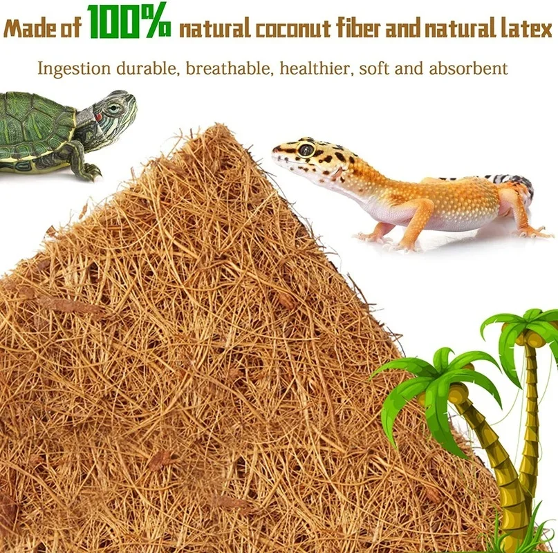 Reptile Carpet Natural Coconut - Substrate Coconut Fiber のレビューと価格