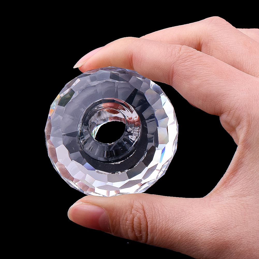 50mm Crystal Glass Faceted Sun - Glass Door Hinge のレビューと価格