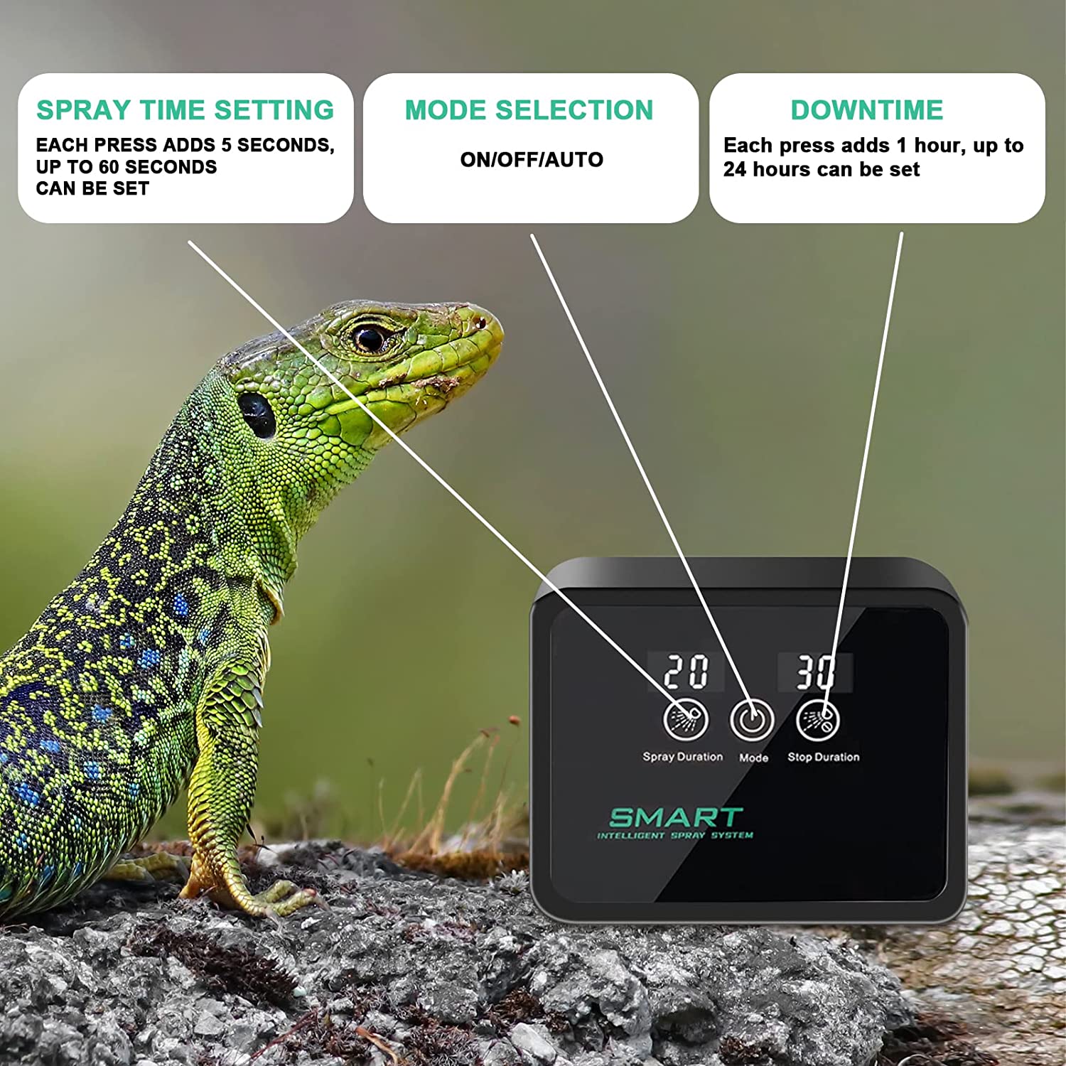 Intelligent Fogger Terrariums  - Terrarium Fogger Ultrasonic のレビューと価格