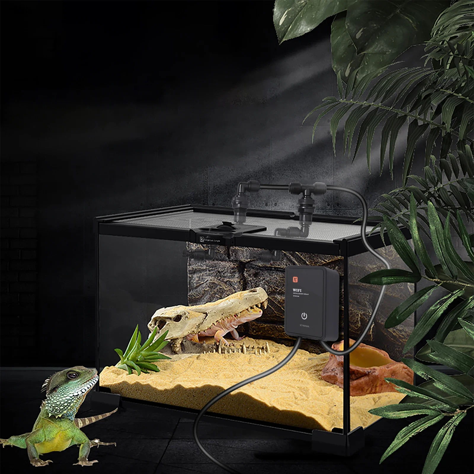 Intelligent Reptile Fogger Ter - Terrarium Fogger Ultrasonic のレビューと価格