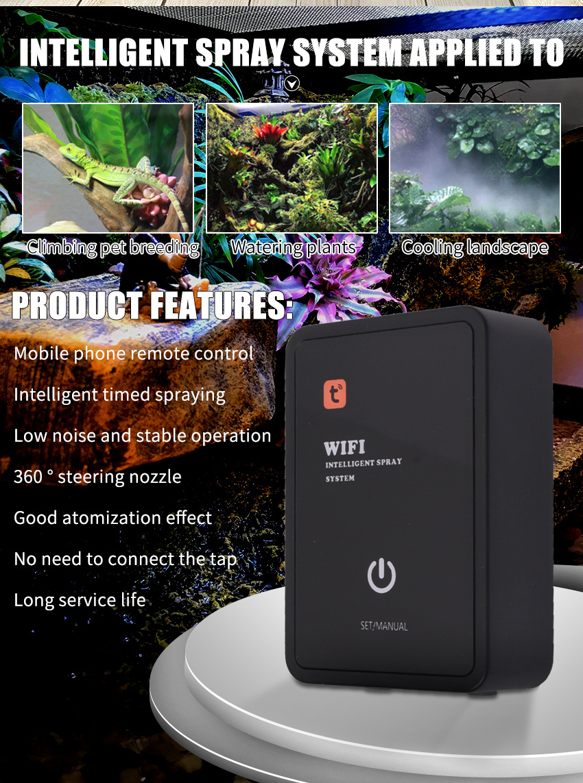 Smart WiFi Reptile Misting Sys - Misting Nozzle Reptile のレビューと価格