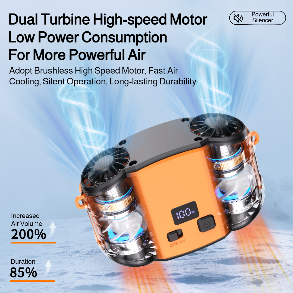 Outdoor Double Air Outlet Fan  - Timer Dual Outlet のレビューと価格