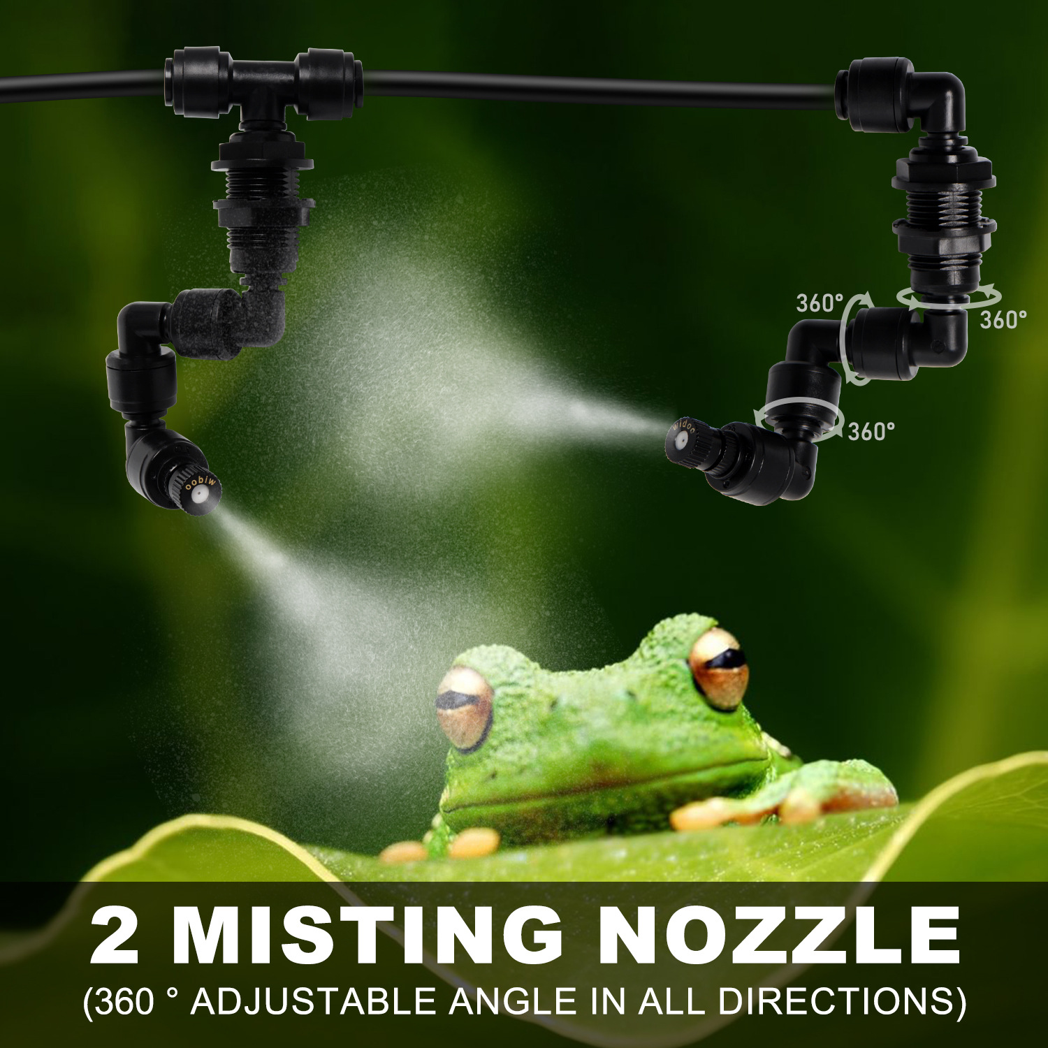 Automatic Reptile Spray System - Terrarium Fogger Ultrasonic のレビューと価格
