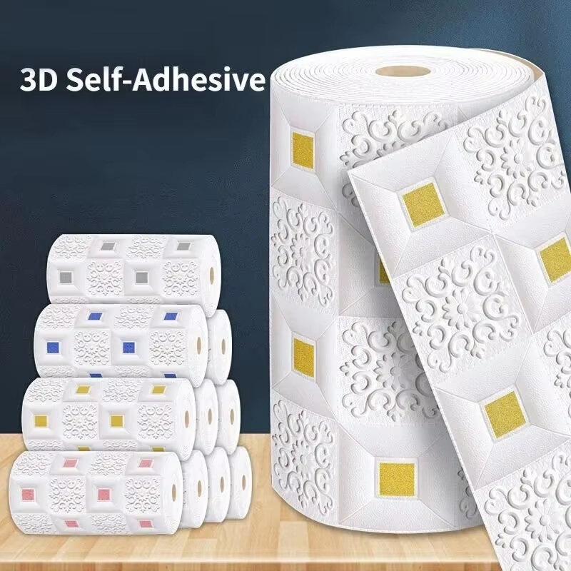 3D wallpaper room decoration w - Pvc Panel Background のレビューと価格