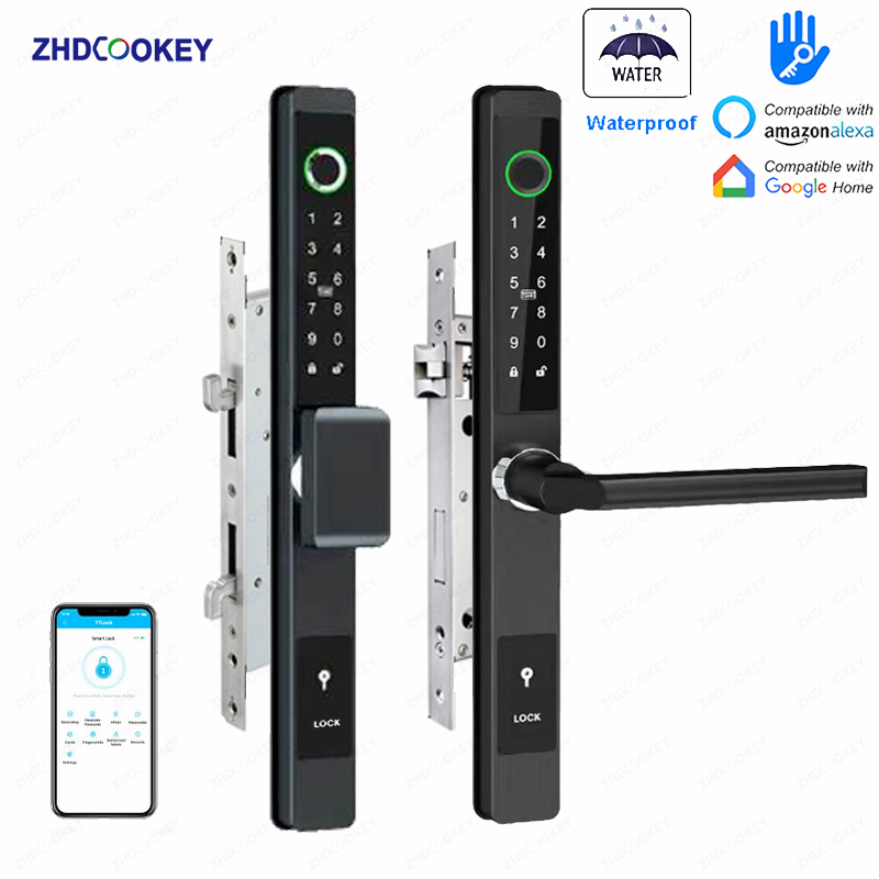 ZHDCOOKEY Biometric Digital Do - Glass Door Hinge のレビューと価格