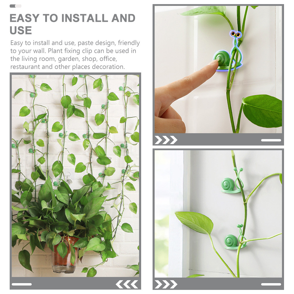 20Pcs Plant Climbing Wall Fixt - Vine Climbing Plastic のレビューと価格