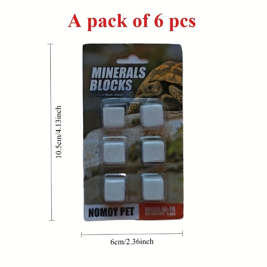 6 Pcs Fish Tank Calcium Block  - Calcium Powder Reptile のレビューと価格