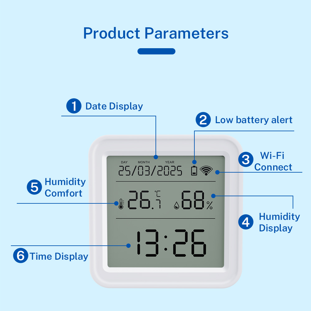 Tuya WIFI Temperature Humidity - Digital Hygrometer Probe のレビューと価格